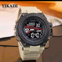 Orologio sportivo YIKAZE uomo beige/grigio