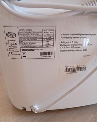 Deumidificatore ARGO DRY BABY 11