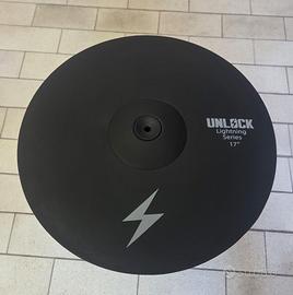 Crash 17" Unlock Lightning Series E-Cymbal