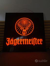 Insegna luminosa Jagermeister originale