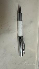 Penna Stilografica Faber-Castell e-motion Bianca