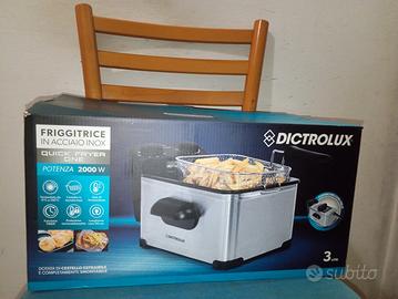 FRIGGITRICE IN ACCIAIO INOX AD OLIO 20 EURO 