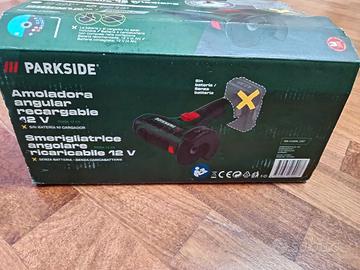Smerigliatrice angolare ricaricabile 12V Parkside 