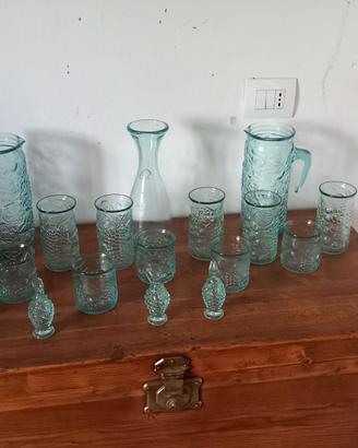 servizio di vetro da tavola design