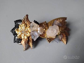 fermaglio per capelli vintage
