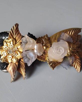 fermaglio per capelli vintage