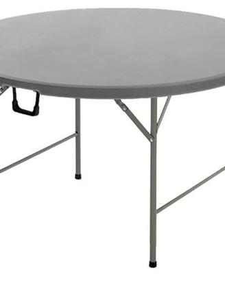 Tavolo tondo pieghevole