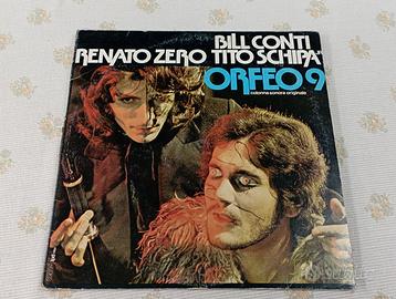 Renato Zero Orfeo 9 Colonna Sonora LP 12" 33 giri