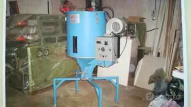 Essicatoio per granuli plastici.