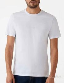 t-shirt uomo Guess XL Bianca 