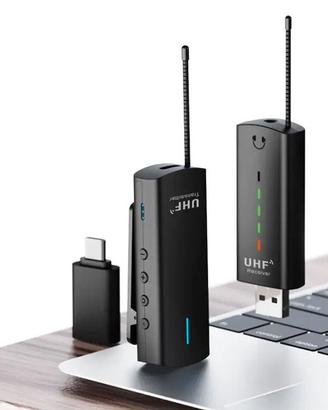 Microfoni wireless alta qualità UHF
