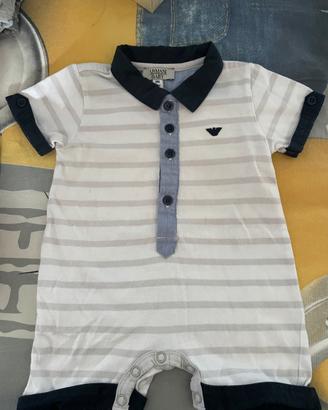 Body Armani Baby  taglia 3 mesi