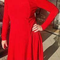 Abito Ralph Lauren Rosso