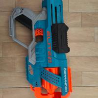 pistola e bersaglio nerf