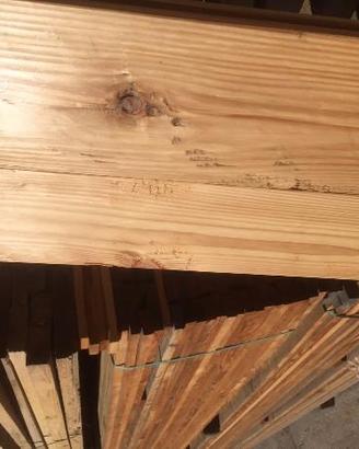 Pavimento in larice piallato a mano cerato