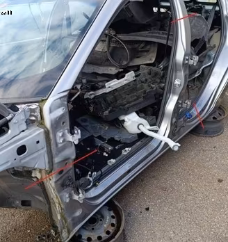 Alfa romeo giulietta scocca per taglio lamiera
