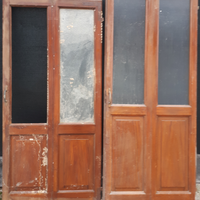 Stock porte legno vintage retro'