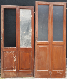 Stock porte legno vintage retro'