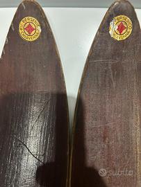 Sci legno anni 40/50 "fratelli Persenico Chiavenna