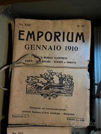 Riviste Antiche - Emporium e Bibl Univ Sonzogno