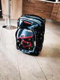 Zaino Trolley Seven – Denim e Stelle – 35 L