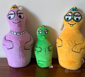 Tre Barbapapa’ in morbido peluche
