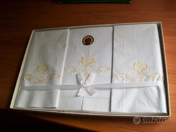 Lenzuolo matrimoniale vintage NUOVO