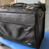Borsa pilota viaggio nera.