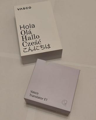 Vasco E1 translator 