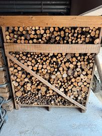 Legna ardere paletti accendi fuoco in ceste secca