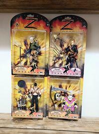 Zorro linea GIG 4 personaggi sigillati