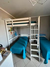 Letto a soppalco ikea.