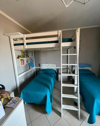 Letto a soppalco ikea.