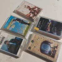 5 musicassette sigillate ,di Franco Battiato 