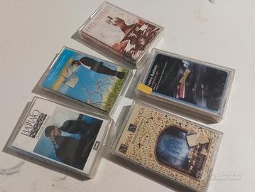 5 musicassette sigillate ,di Franco Battiato 