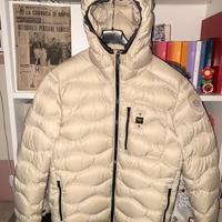Piumino Blauer beige.