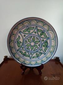piatto ceramica Palermo vintage 