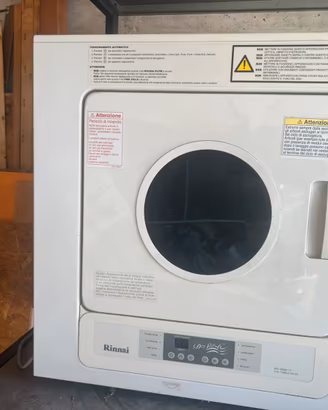 Asciugatrice a gas metano Rinnay 6 kg