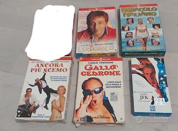 VHS originali tutte a 50 centesimi cadauna