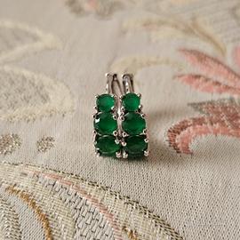 Orecchini acciaio e cristalli