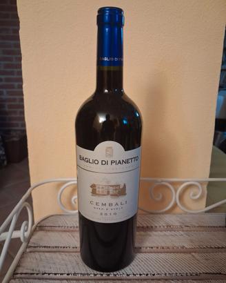 Bottiglia Nero d'Avola Cembali 2010
