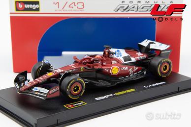 Burago Ferrari SF-25 2025 C. Leclerc with pilot 1:
