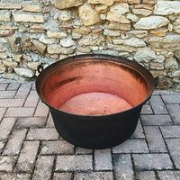 Caldaia (callara) in Rame artigianale 