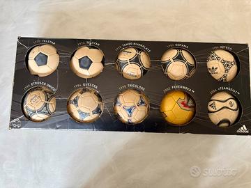 SET COLLEZIONE MINI PALLONI DEI MONDIALI 1976-2006