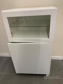 Mobile Vetrina IKEA BESTÅ Bianco - Moduli Componib