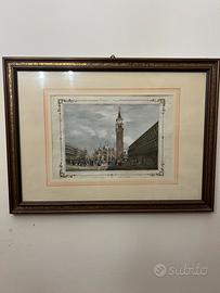 Stampa antica Kier, Venezia S.Marco