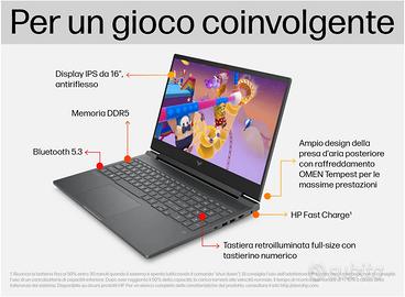 Notebook HP Victus 16,1" AMD Ryzen 5600H RTX3050