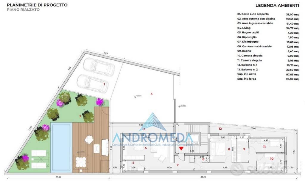 Terreno di 630 m² a Portico di Caserta - Vista 4