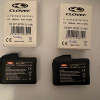Batterie originali per guanti Clover riscaldati
