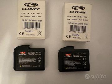 Batterie originali per guanti Clover riscaldati
